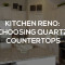 quartz kitchen renovations