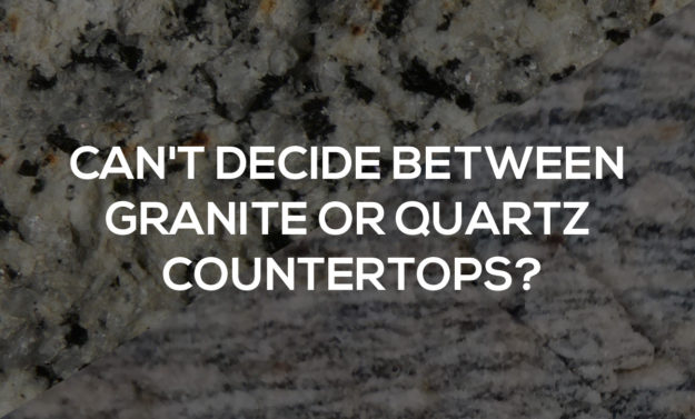 granite or quartz countertops